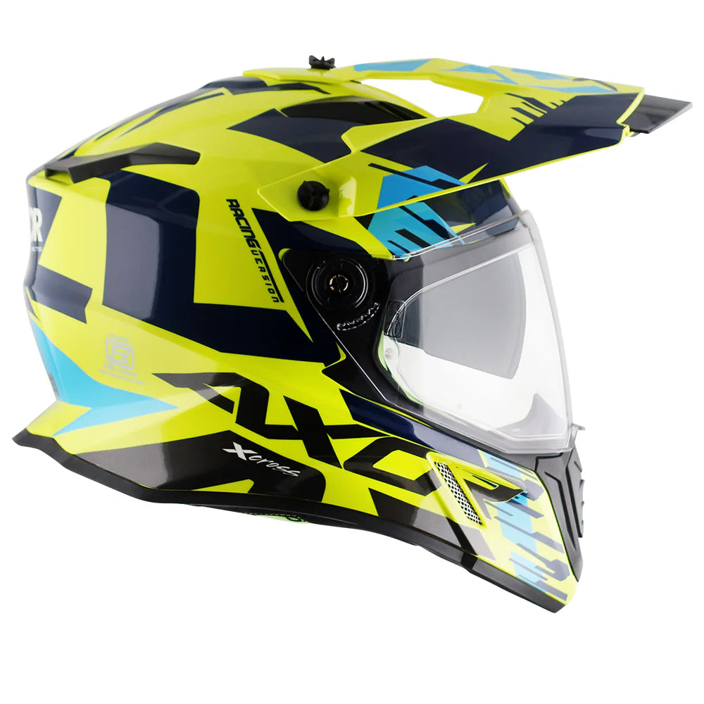 Axor X-cross X1 Dual Visor Motorcycle Full Face Helmet