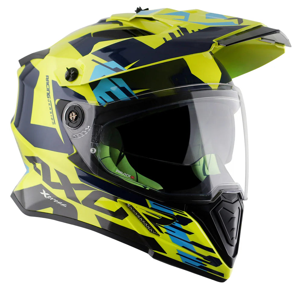 Axor X-cross X1 Dual Visor Motorcycle Full Face Helmet