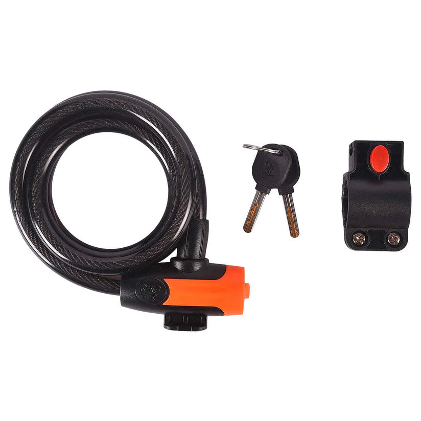 LGP Helmet Lock Sport King – Heavy Duty Motorcycle Helmet Cable Lock with Key