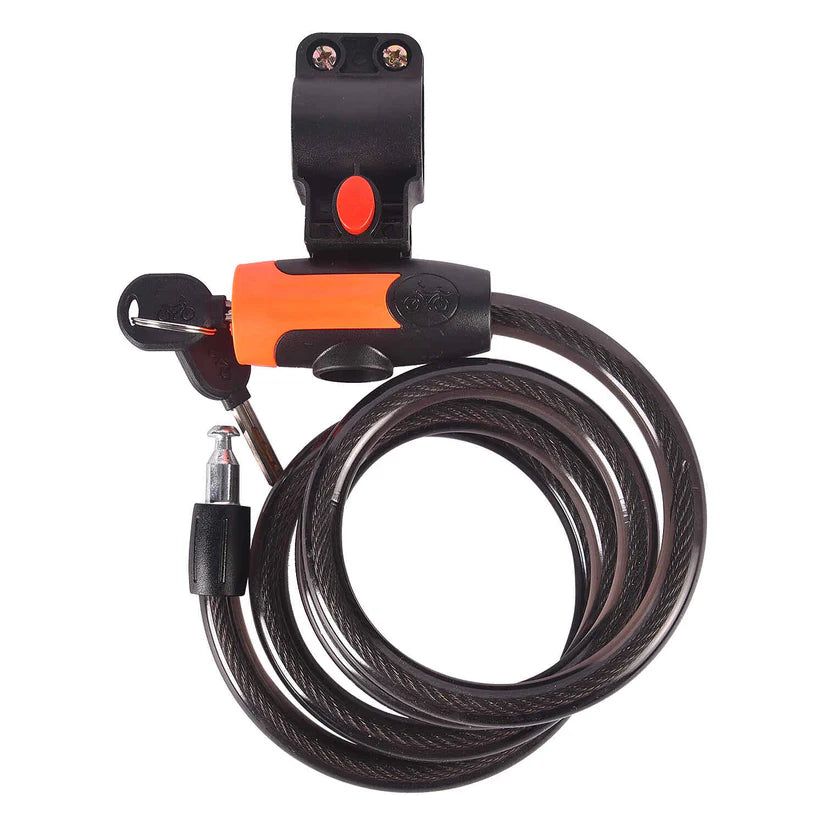 LGP Helmet Lock Sport King – Heavy Duty Motorcycle Helmet Cable Lock with Key