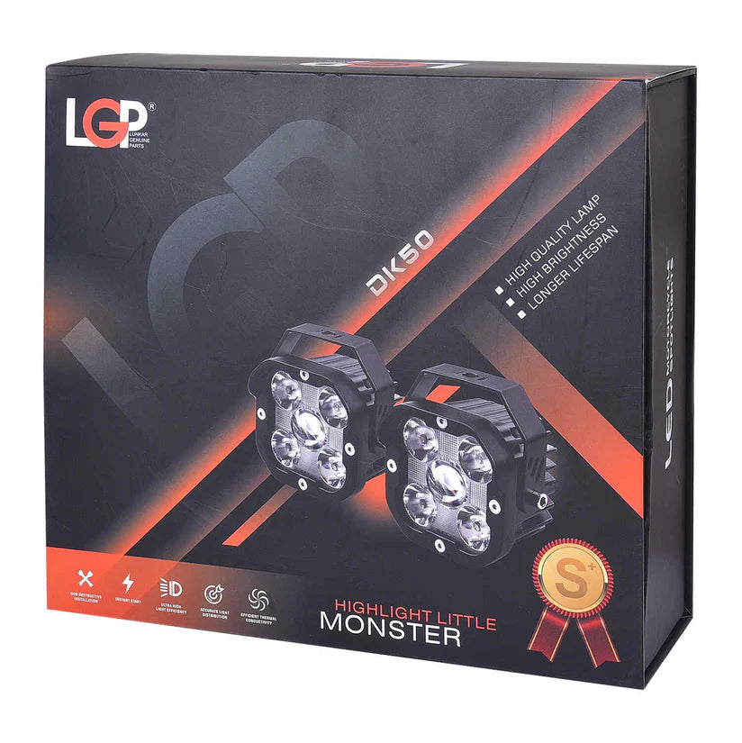 LGP DK50 High Power Motorcycle LED Fog Lamp 110W 13750LM