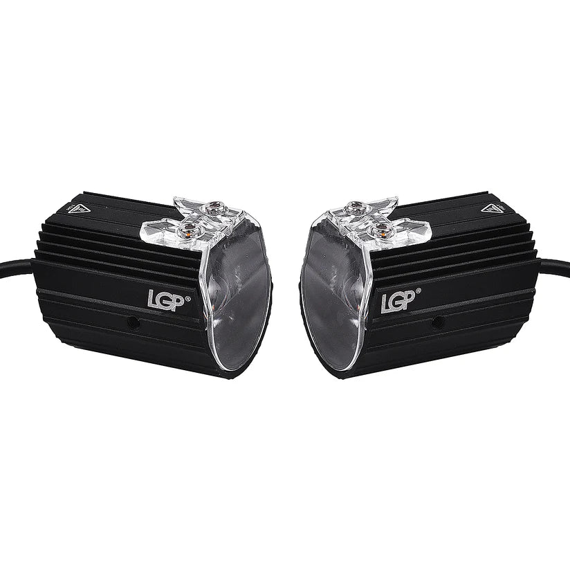 LGP Spotlight MK02 Motorcycle LED Light – 60W 7000LM Auxiliary Fog Light for Bikes