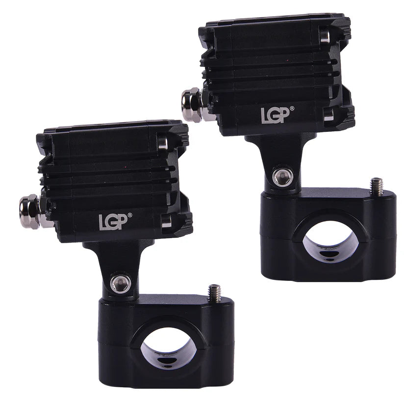 LGP Spotlight MK05 Dual Beam Motorcycle Auxiliary Light 80W 7000LM