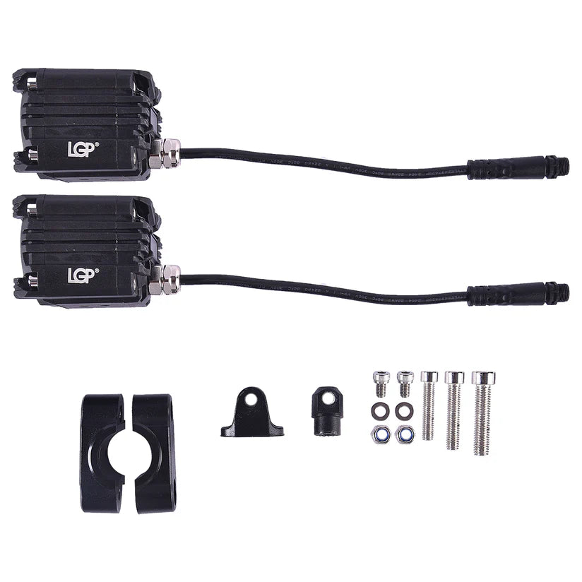 LGP Spotlight MK05 Dual Beam Motorcycle Auxiliary Light 80W 7000LM