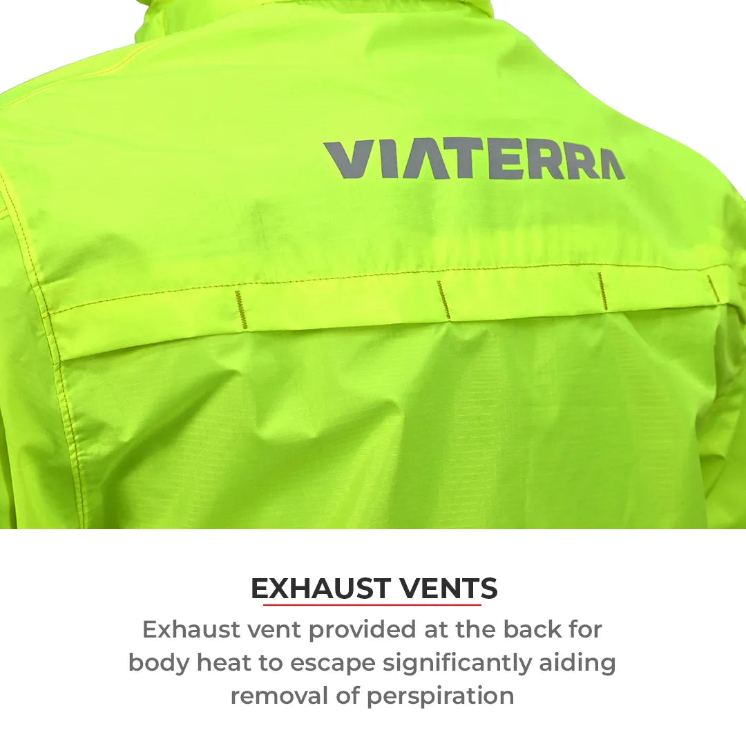 Viaterra B100 Motorcycle Rain Jacket