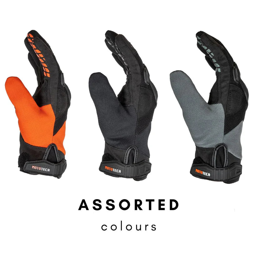 Reflex Air Flo Dual-Sport Motorcycle Riding Gloves | MotoTech