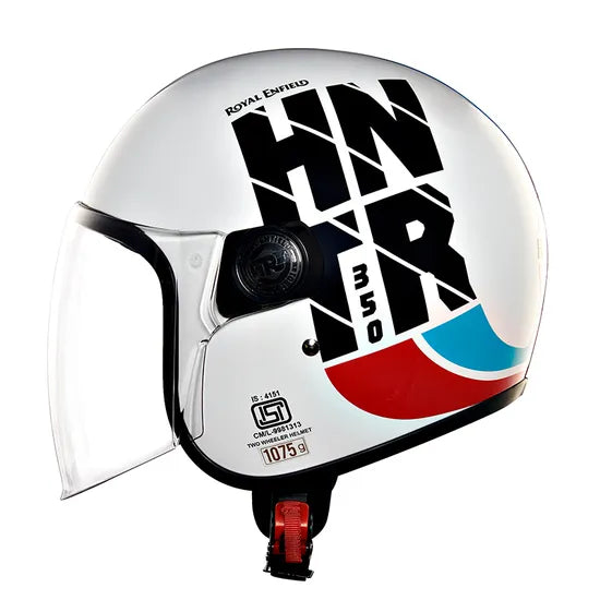 Royal Enfield Hunter Copter Half-Face Helmet-White