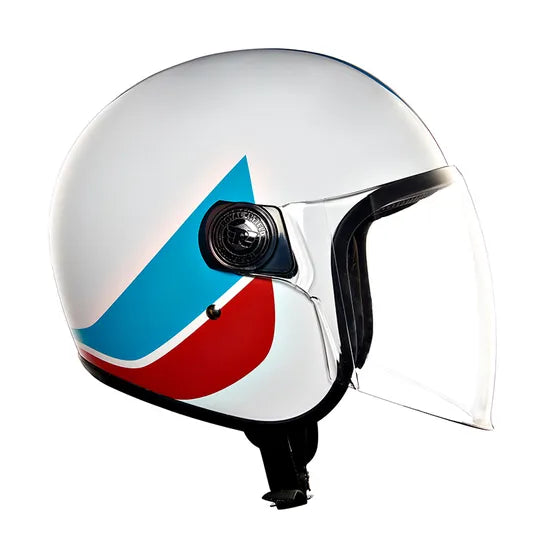 Royal Enfield Hunter Copter Half-Face Helmet-White