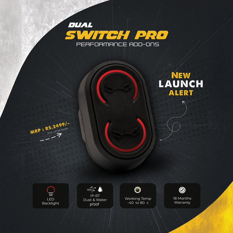 Maddog Dual Switch Pro – Independent Control for Two Pairs of Lights