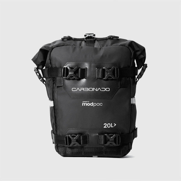 Carbonado ModPac – Versatile & Waterproof Motorcycle Luggage