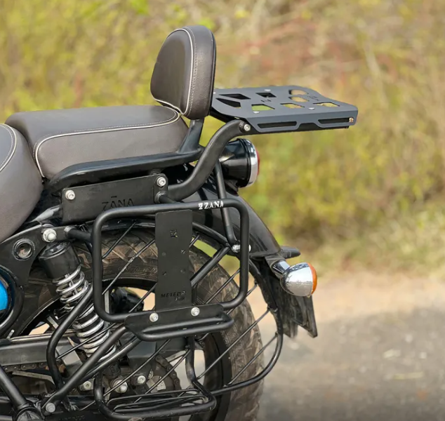 ZANA Top Rack with Plate for Royal Enfield Meteor 350