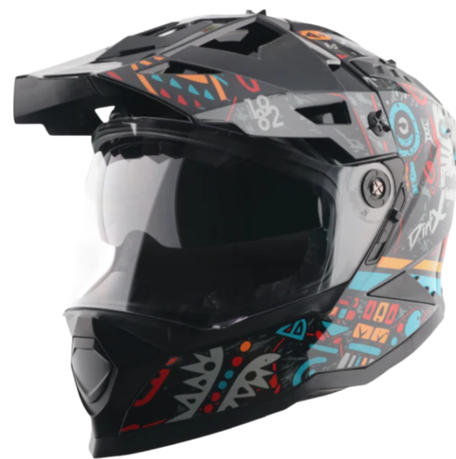 VEGA VF-11 Challenge DIRT-X Off-Road Motorcycle Helmet