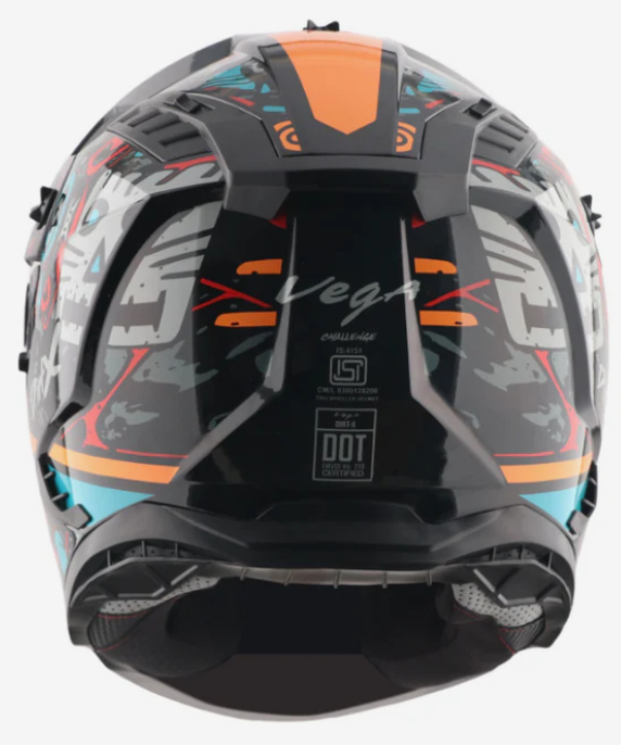 VEGA VF-11 Challenge DIRT-X Off-Road Motorcycle Helmet