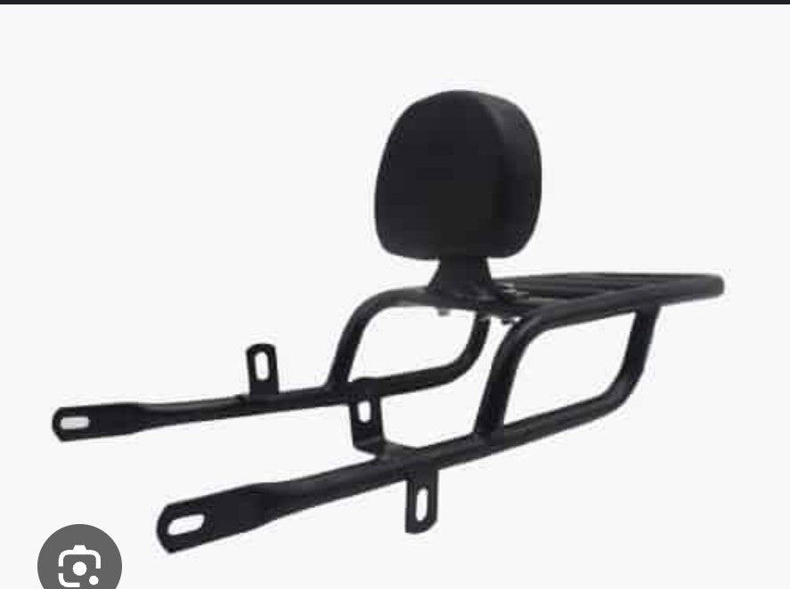 Mo Tek Back Rest With Carrier V1 for Honda H'ness CB350