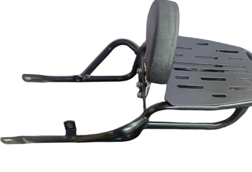 Royal Custom Back Rest For Honda Hiness Black