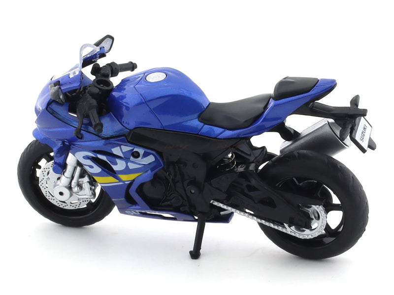 MSZ Suzuki GSX R1000 Blue 1:18 Scale Model