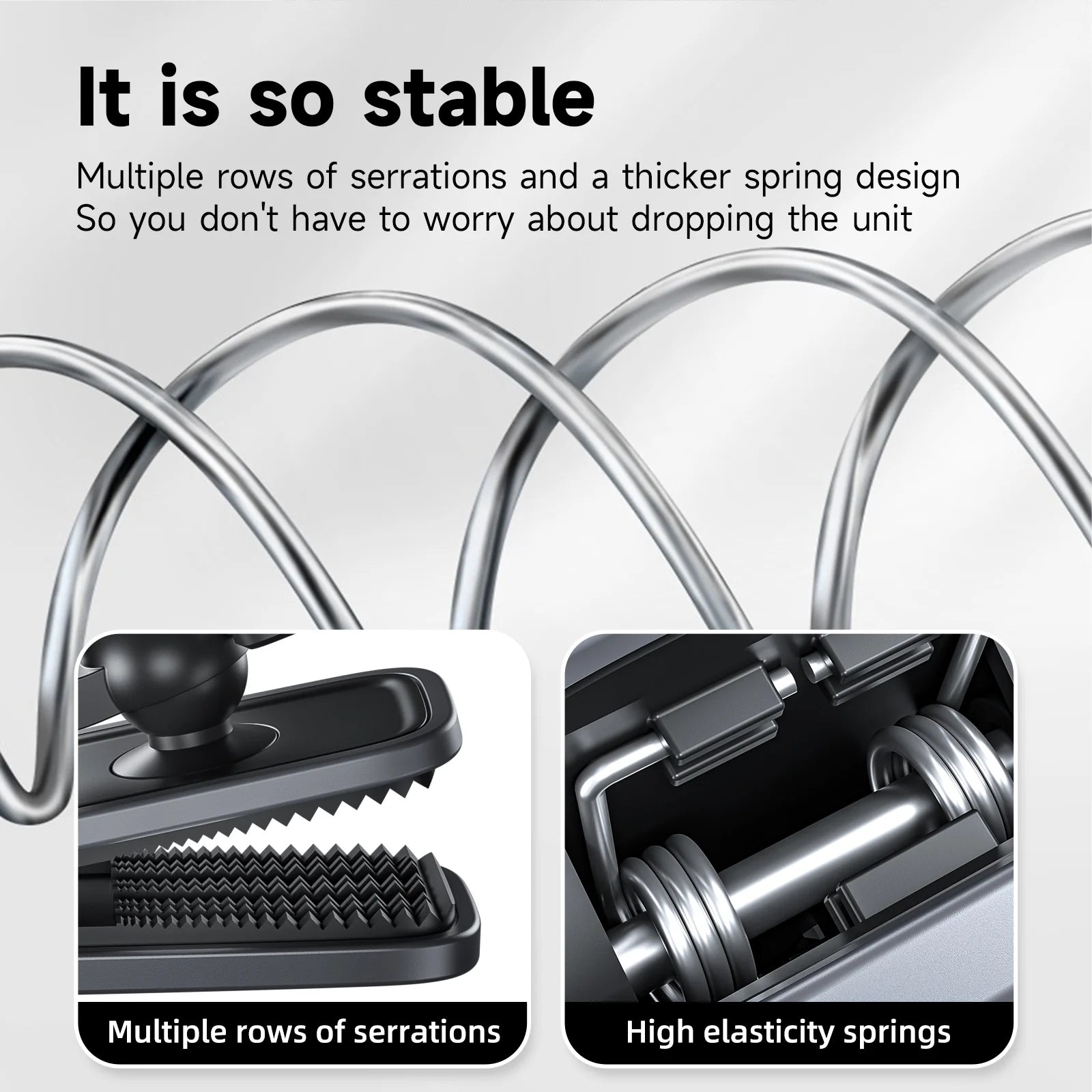 TELESIN Upgraded Universal Backpack Clip