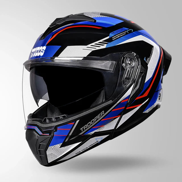 Studds TROOPER RACE D4 Full Face Helmet