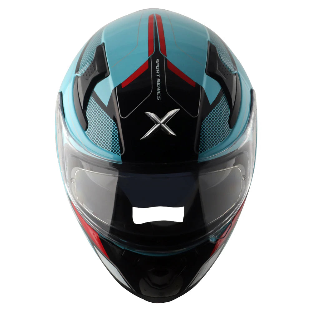 Axor Apex Turbine Hex Blue Red