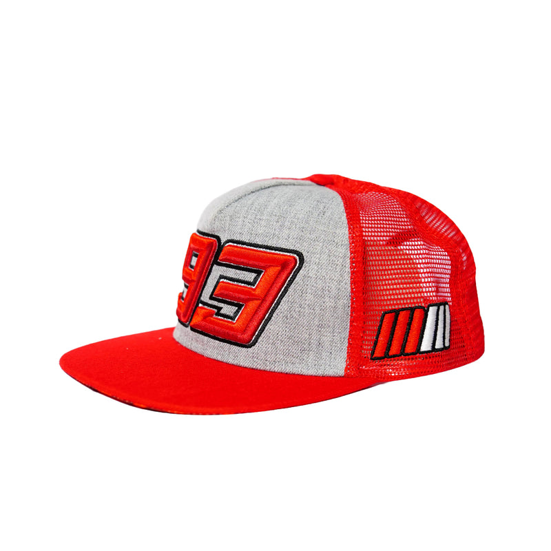 MM93 Grey Red Official Cap