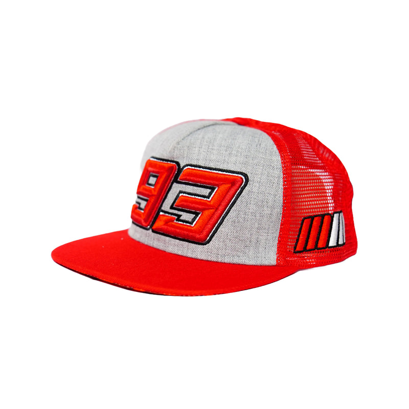 MM93 Grey Red Official Cap