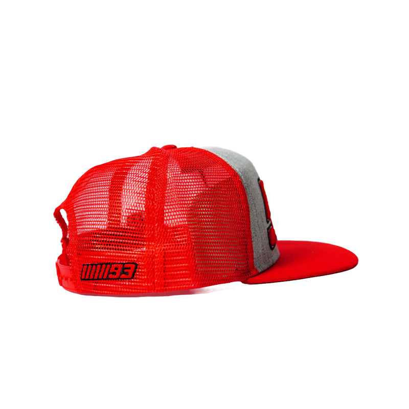 MM93 Grey Red Official Cap