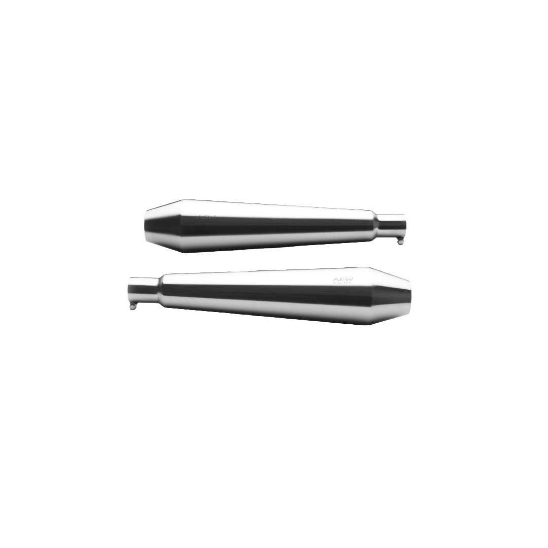 AEW TE 101 Megaphone Exhaust for Interceptor/GT 650