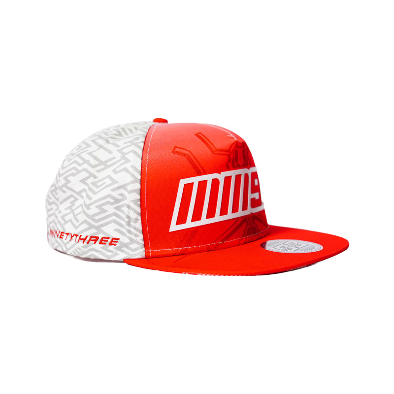 MM93 Red White Official Cap