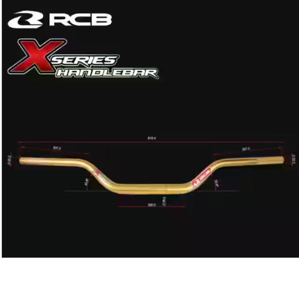 RCB HANDLE BAR TAPER 28.6MM X SERIES (LOW)