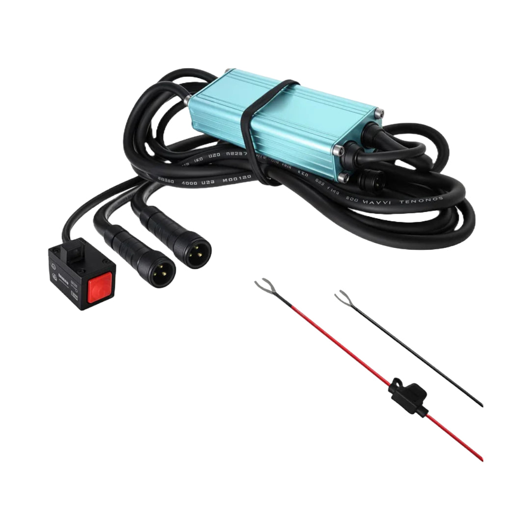 HJG Wiring Harness Kit with Flash Mode and Canbus - Foglight Wiring Harness Kit