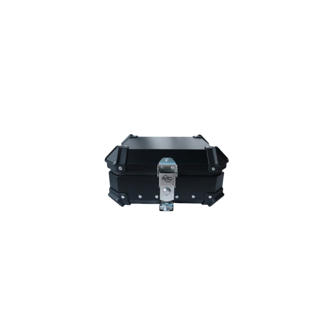 MOTOCARE ALUMINIUM 18 LITRES BLACK TOP BOX
