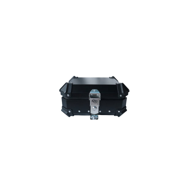 MOTOCARE ALUMINIUM 18 LITRES BLACK TOP BOX