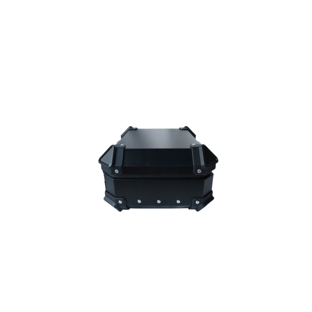 MOTOCARE ALUMINIUM 18 LITRES BLACK TOP BOX