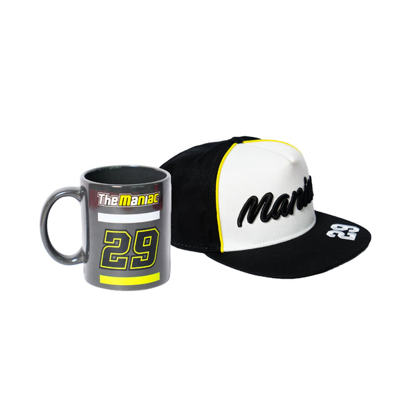 The Maniac 29 Official Cap and Coffee Mug Combo