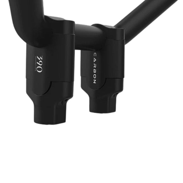 Carbon Racing Straight Handlebar Risers for 390 Adventure - 45mm