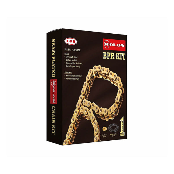 Chain And Sprocket Kit For DOMINAR 250-Brass