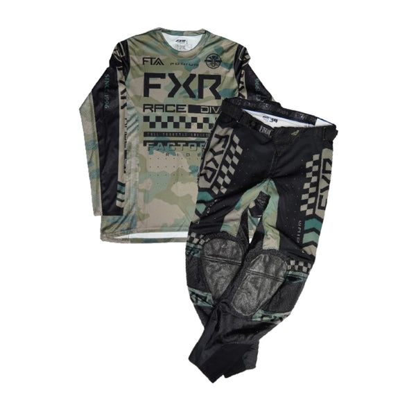 Fxr Podium Gladiator Mx Jersey With Pant  (Camo)/Jersey/Pant
