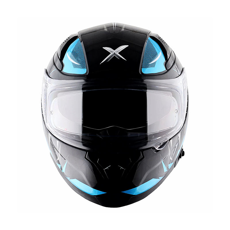 Axor Apex Hunter Blue Black Helmet