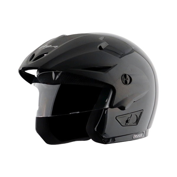 Vega Cruiser Solid Motorcycle Helmet Glossy
