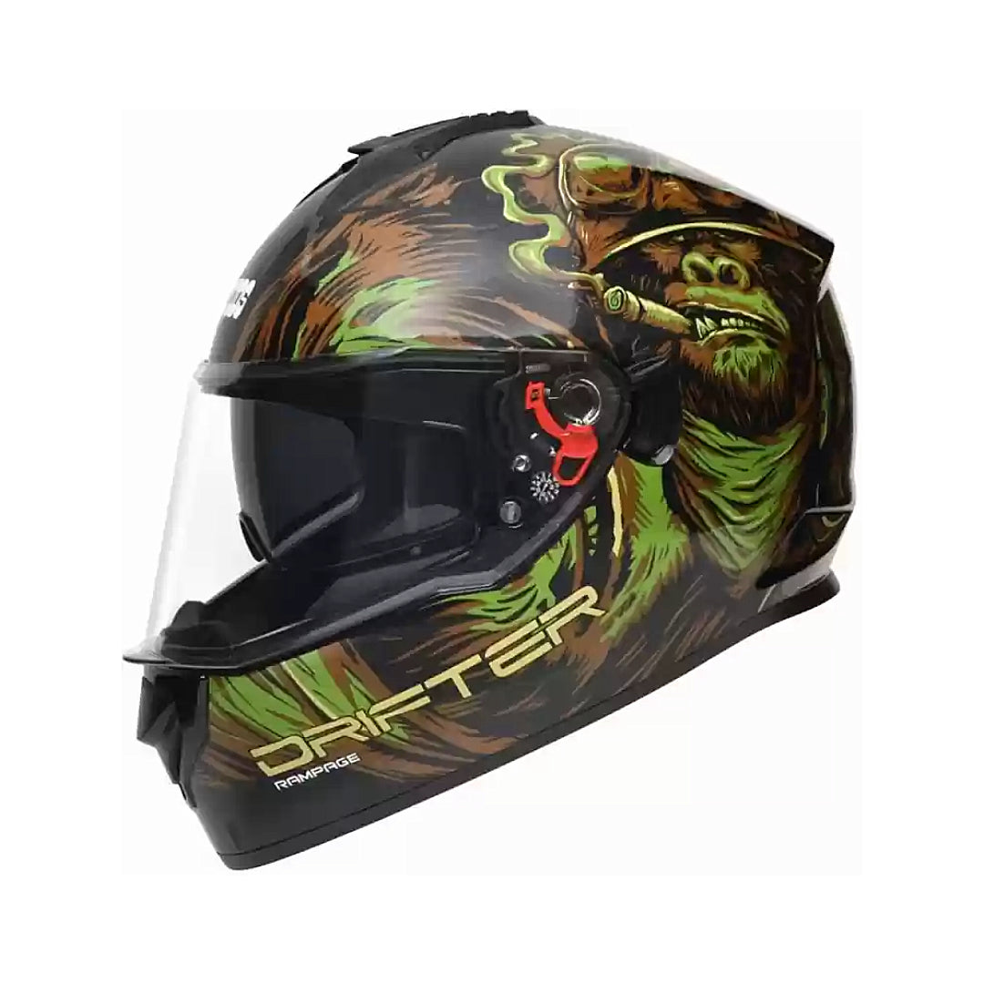 Studds Drifter D3 Black N3 Green
