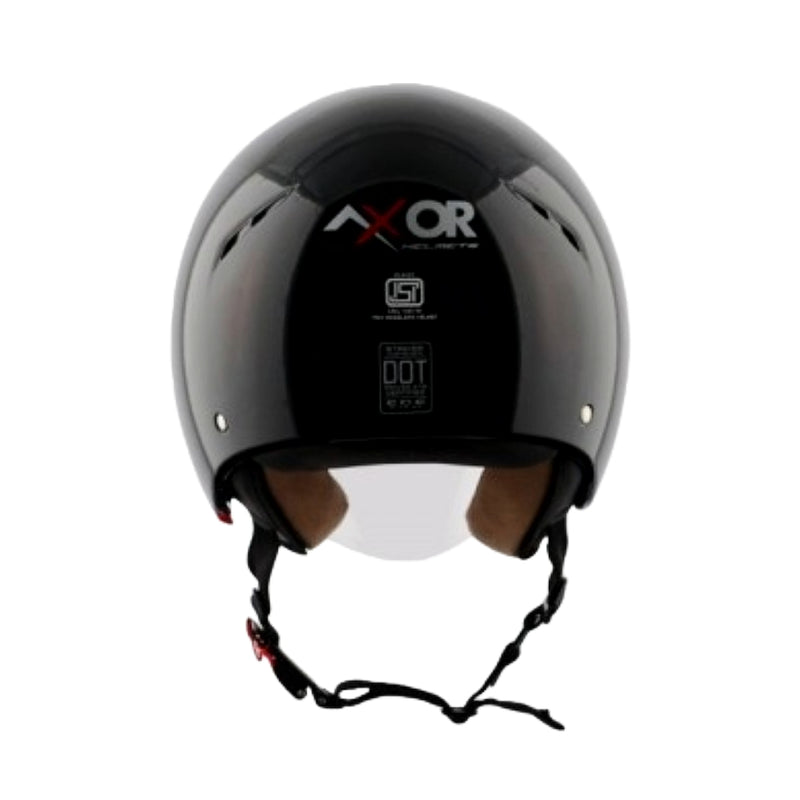 Axor Striker Dual Visor Motorbike Helmet (Black)