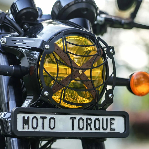 Mototorque Head Light Grill For Royal Enfield Shotgun 650