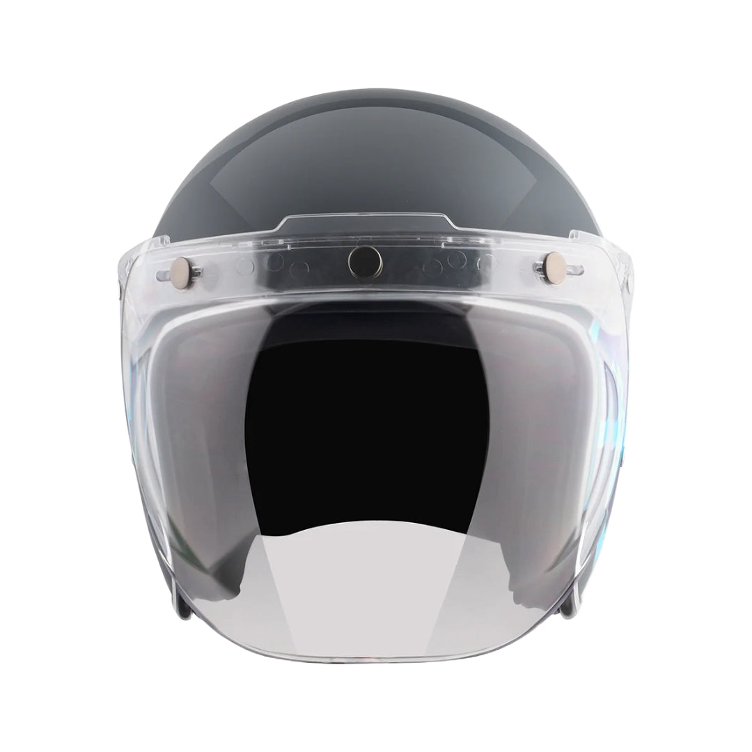 Axor Retro Jet Sportz C13 Althen Grey Blue Helmet