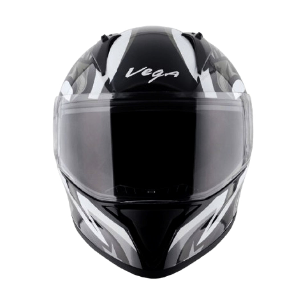 Vega Bolt Dx Speedx Black Grey Helmet