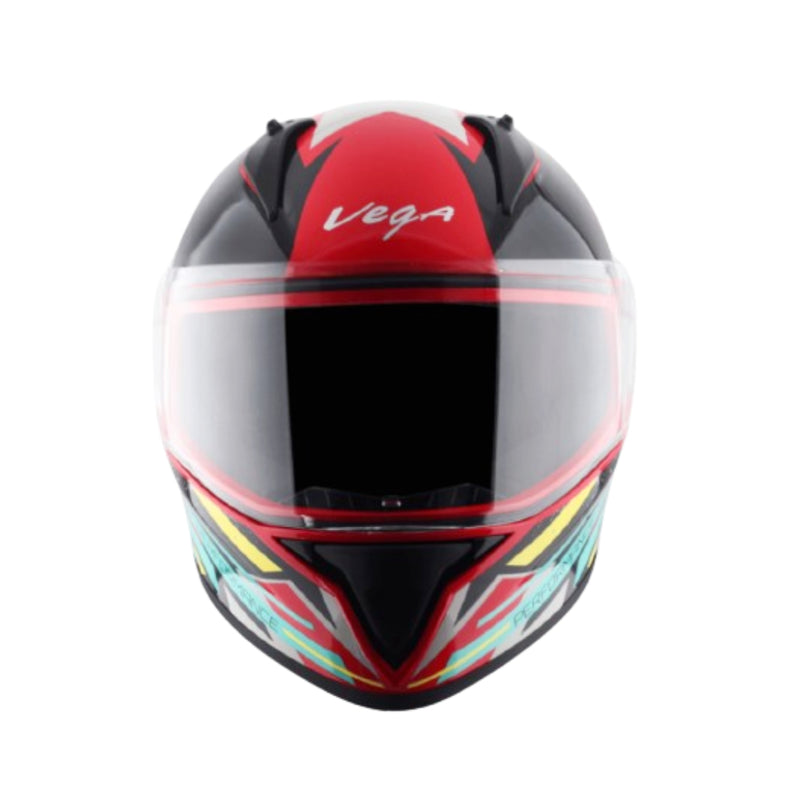 Vega Bolt Dice Red Black Helmet