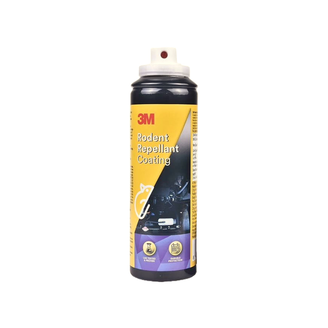 3M Rodent Repellent Coating Spray, Prevents Rat Bites in Engine Parts and Wires, Highly Effective, Leak-Free, Easy-to-Spray, Bitter Taste, No Kill-only Repels