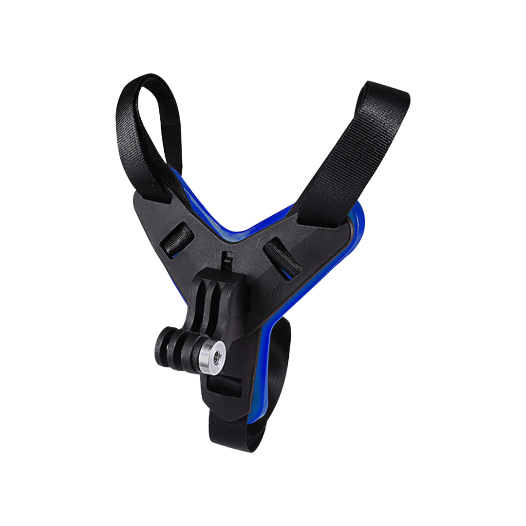 Helmet chin mount-BSDDP-Blue