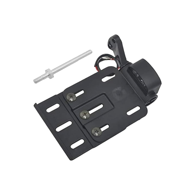 Number plate holder with light