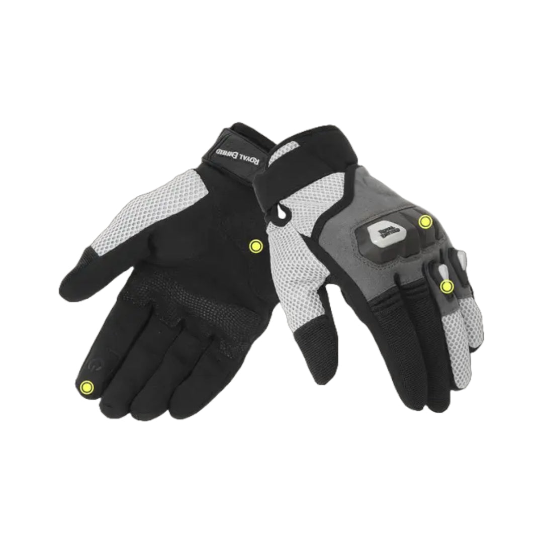 ROYAL ENFILED RAMBLER V3 MOTORCYCLE RIDING GLOVES