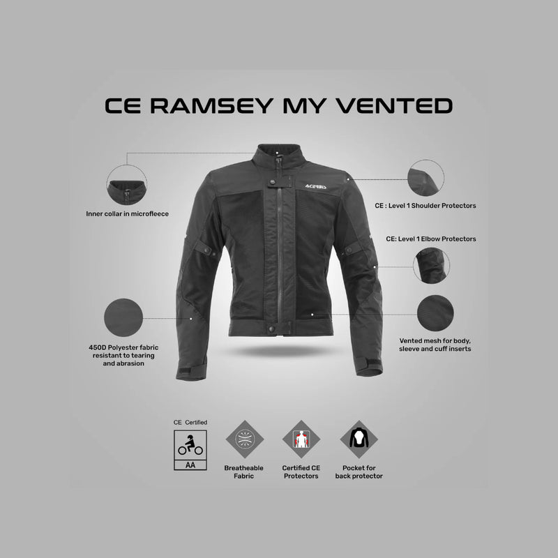 Acerbis Ramsey My Vented – Riding Jacket